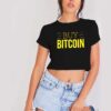 Buy Bitcoin Best Buy Crypto Logo Crop Top Shirt