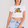 Catoween Cosplaying Halloween Cats Crop Top Shirt