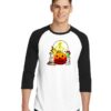 Charlie Brown Family Halloween Pumpkin Raglan Tee