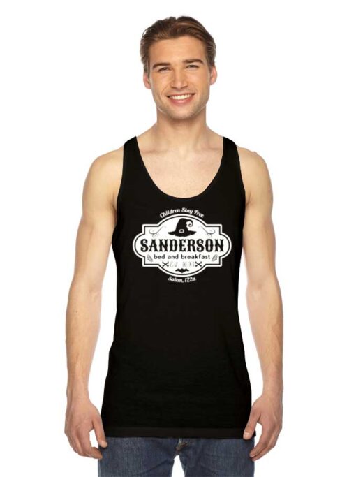 Children Stay Free Sanderson Bed and Breakfast Halloween Tank Top