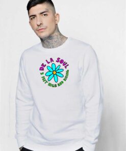 De La Soul 3 Feet High And Rising Flower Sweatshirt