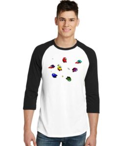 Dead Bodies Among Us Literally Raglan Tee