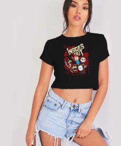 Deadly Feelings Insides Out Killer Crop Top Shirt