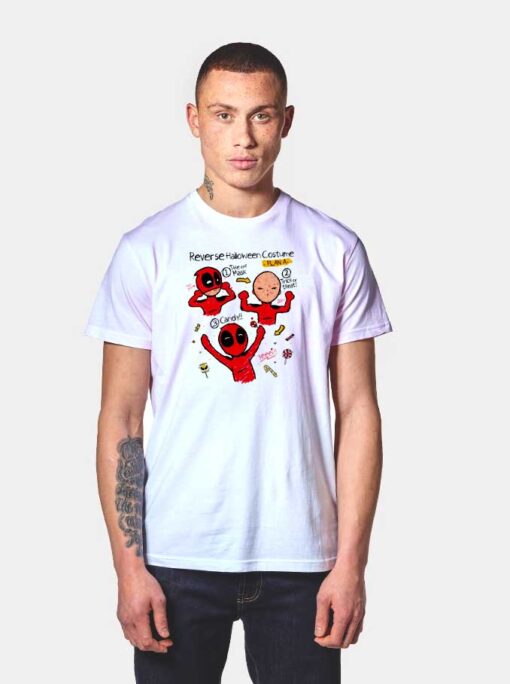 Deadpool Reverse Halloween Costume Idea T Shirt