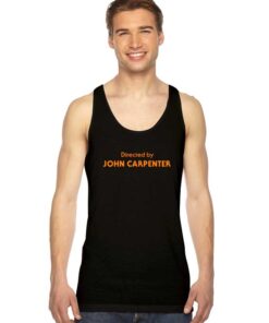 Directed by John Carpenter Halloween Movie Tank Top