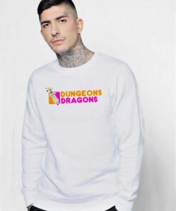 Dungeons And Dragons Donuts Sword Sweatshirt