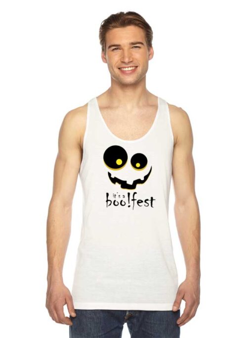 Funny Halloween It's A Boo Festival Tank Top