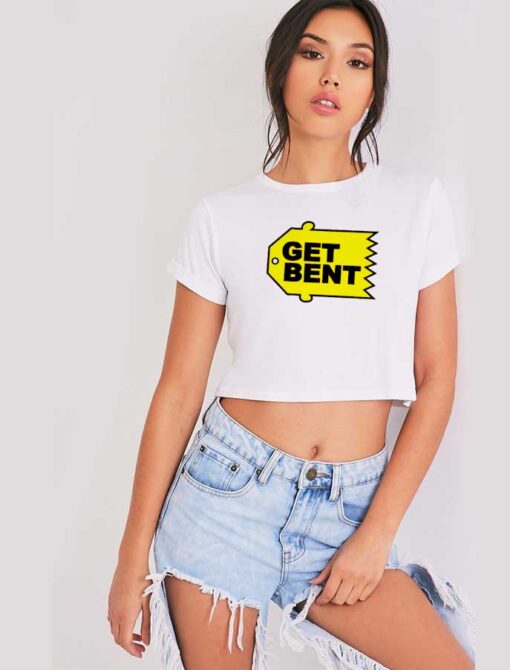 Get Bent Best Buy Price Tag Crop Top Shirt