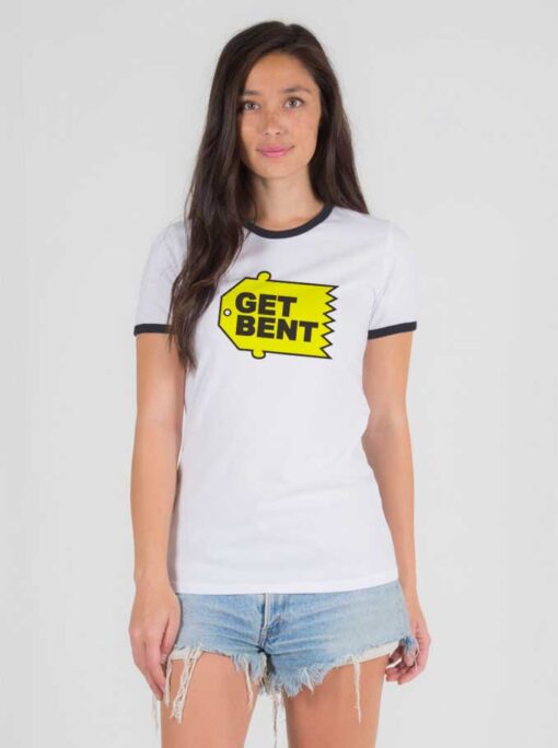 Get Bent Best Buy Price Tag Ringer Tee