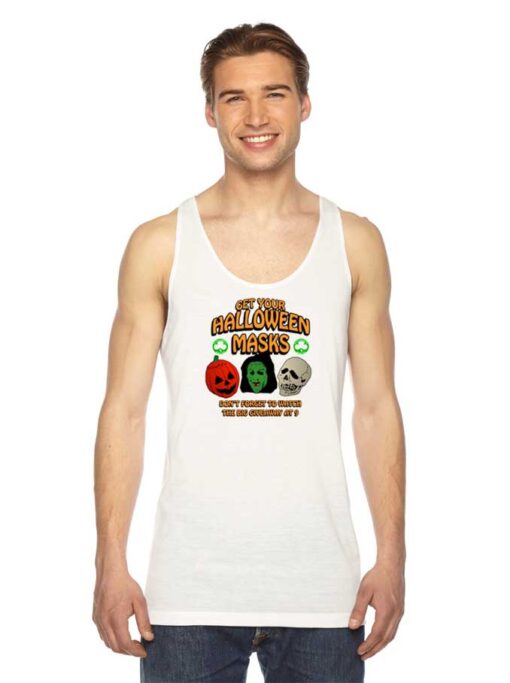 Get Your Halloween Masks Giveaway Tank Top