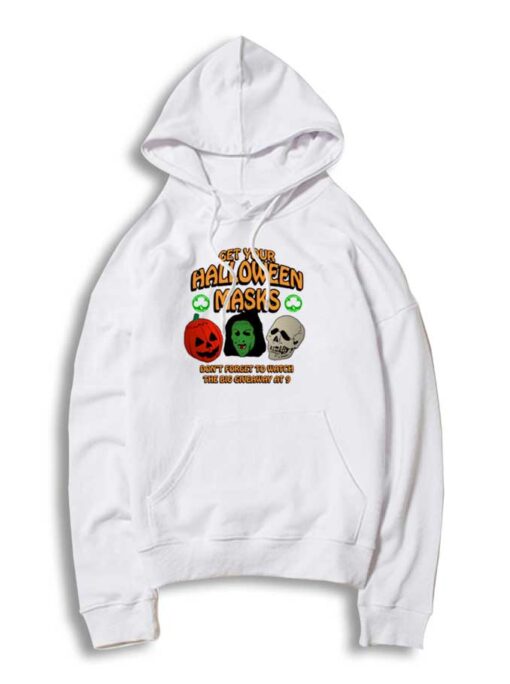 Get Your Halloween Masks Giveaway Hoodie