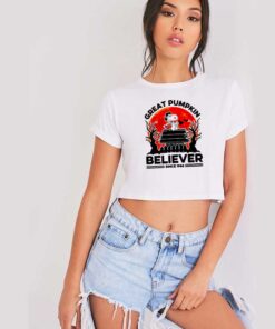 Great Pumpkin Believer Since 1966 Crop Top Shirt