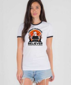 Great Pumpkin Believer Since 1966 Ringer Tee