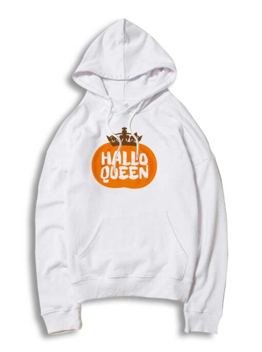 Halloqueen Crown Orange Pumpkin Hoodie