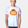 Halloqueen Crown Orange Pumpkin T Shirt