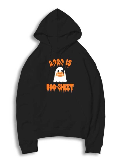 Halloween 2020 Is Boo Sheet Masked Ghost Hoodie