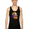 Halloween Castle and Baby Yoda Pumpkin Tank Top