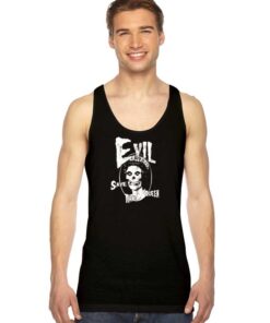 Halloween Evil Save The Queen Misfits Tank Top