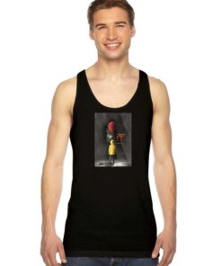 Halloween Movie IT Clown Balloon Tank Top