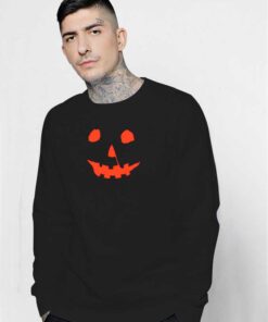 Halloween Movie Jack Pumpkin Face Sweatshirt