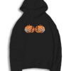 Halloween Pumpkin Boobs Skeleton Hand Hoodie