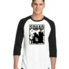 Halloween Sanderson Witch Squad Monochrome Raglan Tee