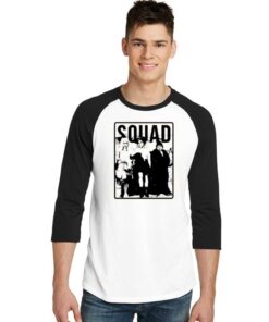 Halloween Sanderson Witch Squad Monochrome Raglan Tee