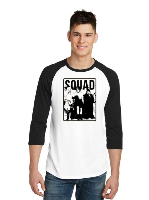 Halloween Sanderson Witch Squad Monochrome Raglan Tee