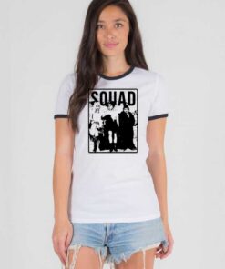 Halloween Sanderson Witch Squad Monochrome Ringer Tee