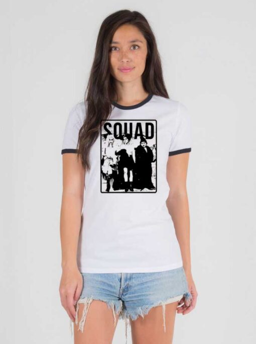 Halloween Sanderson Witch Squad Monochrome Ringer Tee