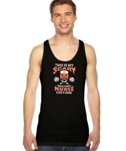 Halloween This Is My Scary Nurse Costume Tank Top