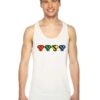 Harry Potter Hogwarts House Heart Pixelated Tank Top