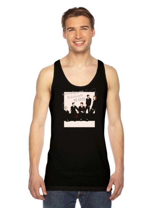 Harry Potter One Direction At Hogwarts Tank Top