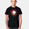 Harvest Mewn Red Moon Halloween T Shirt