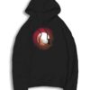 Harvest Mewn Red Moon Halloween Hoodie