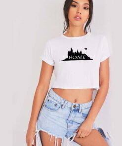 Hogwarts Is Home Of Magic And Fantasy Crop Top Shirt