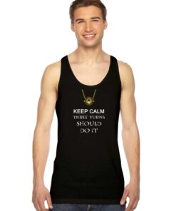 Hogwarts Keep Calm Three Turns Should Do It Tank Top