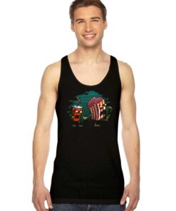 Horror Movie Essentials Popcorn Halloween Tank Top