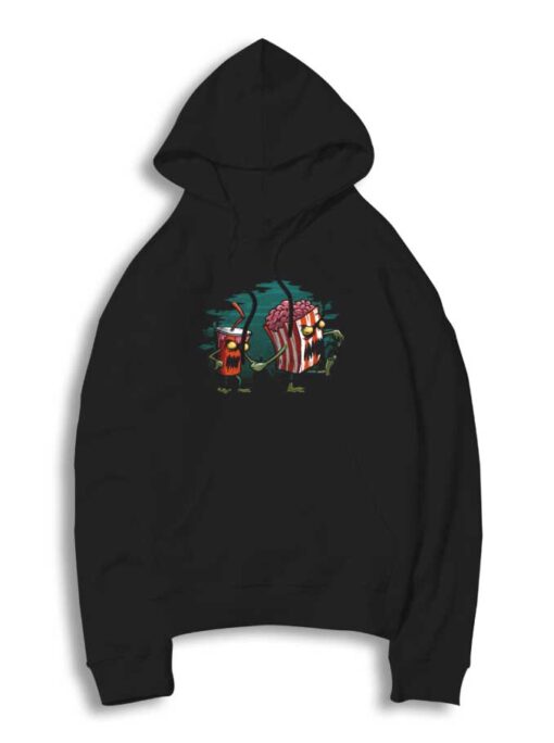 Horror Movie Essentials Popcorn Halloween Hoodie