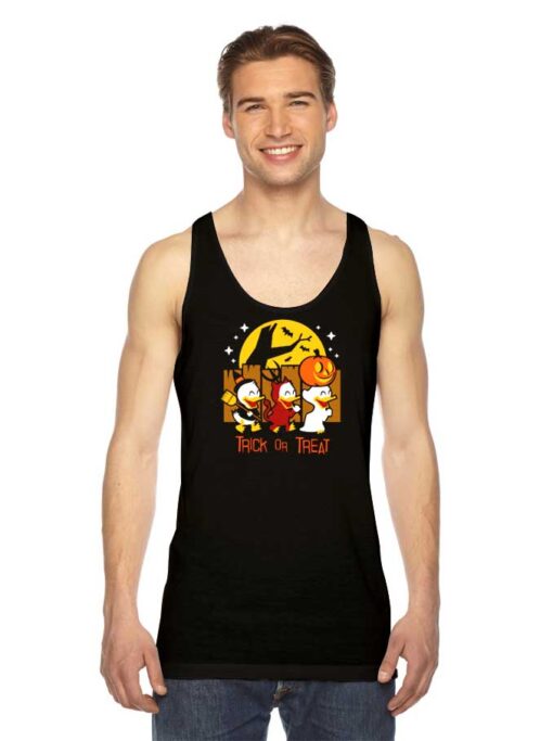 Huey Dewey Louie Trick Or Treat Halloween Tank Top