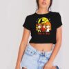 Huey Dewey Louie Trick Or Treat Halloween Crop Top Shirt