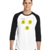 I Need To Live in the Moment Avocado Raglan Tee