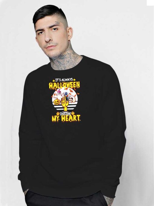 It's Always Halloween Inside My Heart Sweatshirt