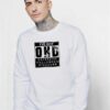 I've Got Obsessive Halloween Disorder Sweatshirt