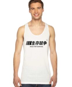 Japanese Nascar Race For Survival Tank Top