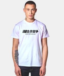 Japanese Nascar Race For Survival T Shirt