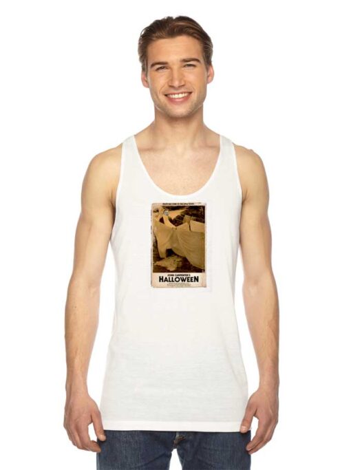 John Carpenter Halloween Movie Poster Tank Top