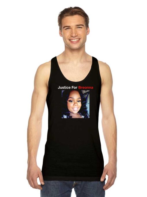 Justice For Breonna Picture Before Disaster Tank Top