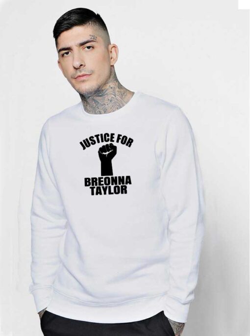 Justice For Breonna Taylor Fist Sweatshirt