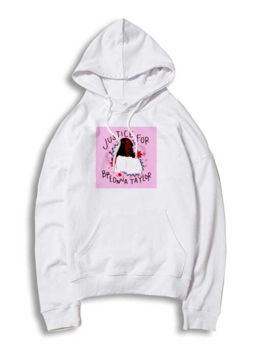 Justice For Breonna Taylor Floral Photo Hoodie